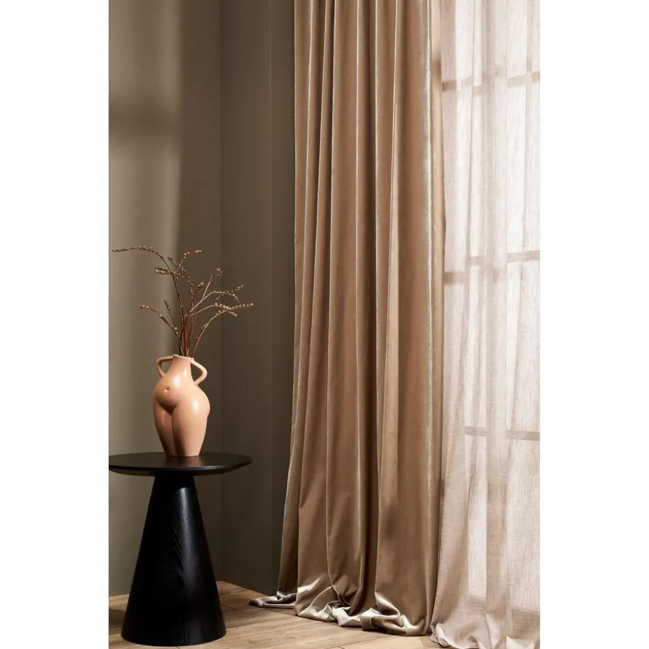 Bijzettafel Cone Zwart 45cm