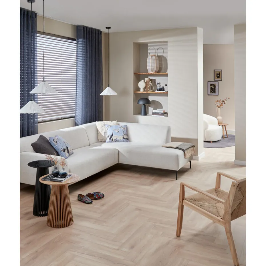 Bijzettafel Latera Zwart ø 35x60 Cm