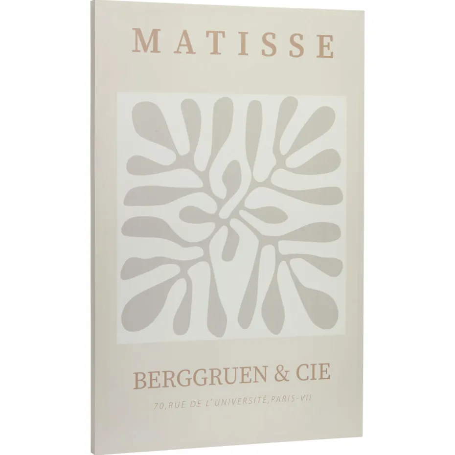 Canvas Schilderij Matisse Beige 75x115 Cm