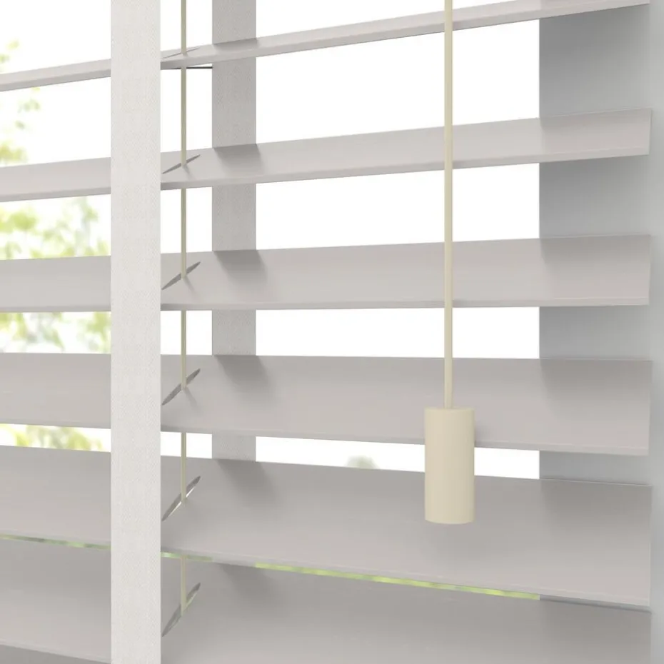 Fenstr Bamboe Jaloezie Wessel Off White 50mm