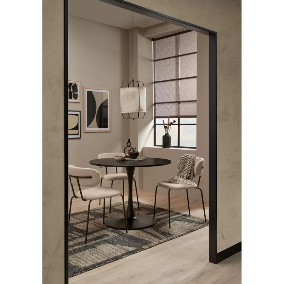 Fenstr Rolgordijn Febe Antraciet Transparant