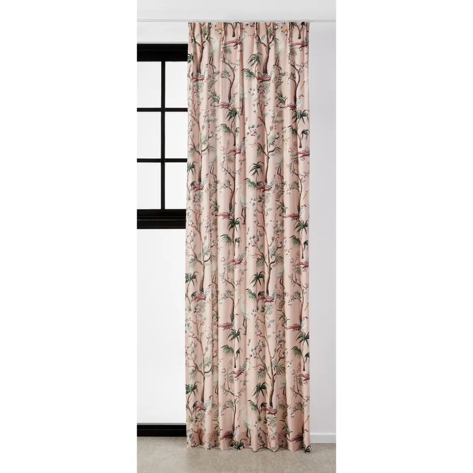 Gordijn Janneke Roze