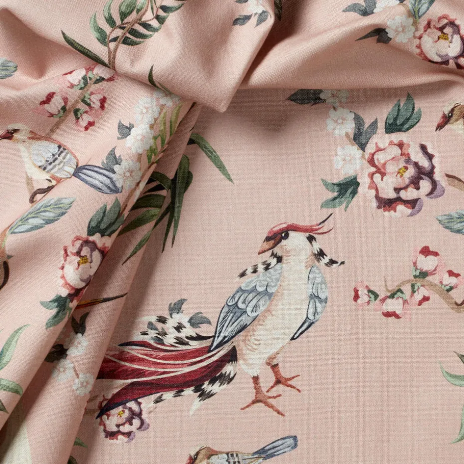 Gordijn Janneke Roze