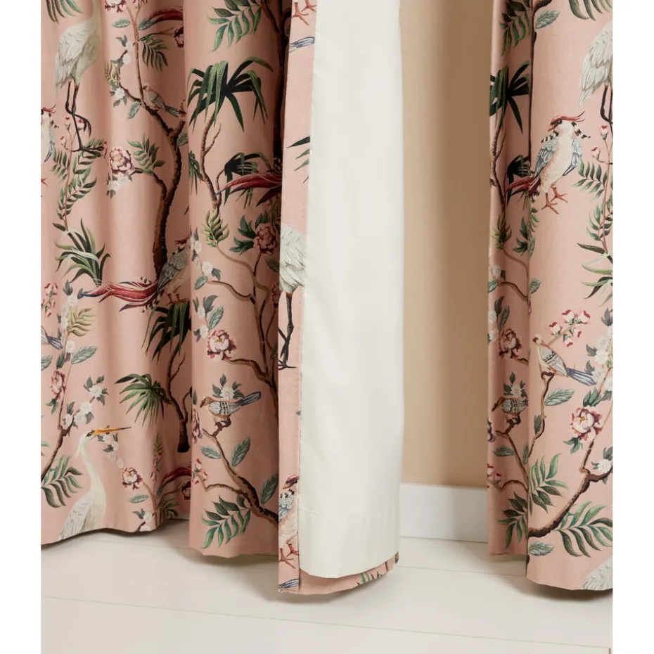 Gordijn Janneke Roze