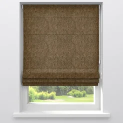 Gordijn Velours Juliet Bruin