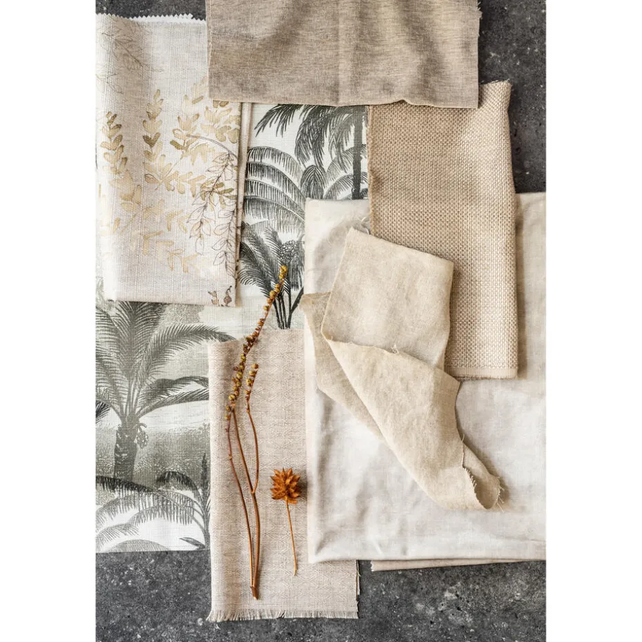 Gordijn Velours Juliet Bruin