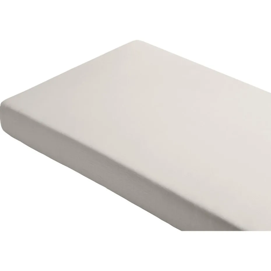 Hoeslaken Jersey Licht Grijs 220x180 Cm