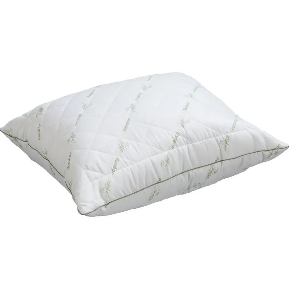 Hoofdkussen Bamboe Wit