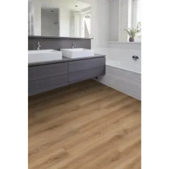 2in1 Klik PVC Jiggs Eiken Met Geïntegreerde Ondervloer