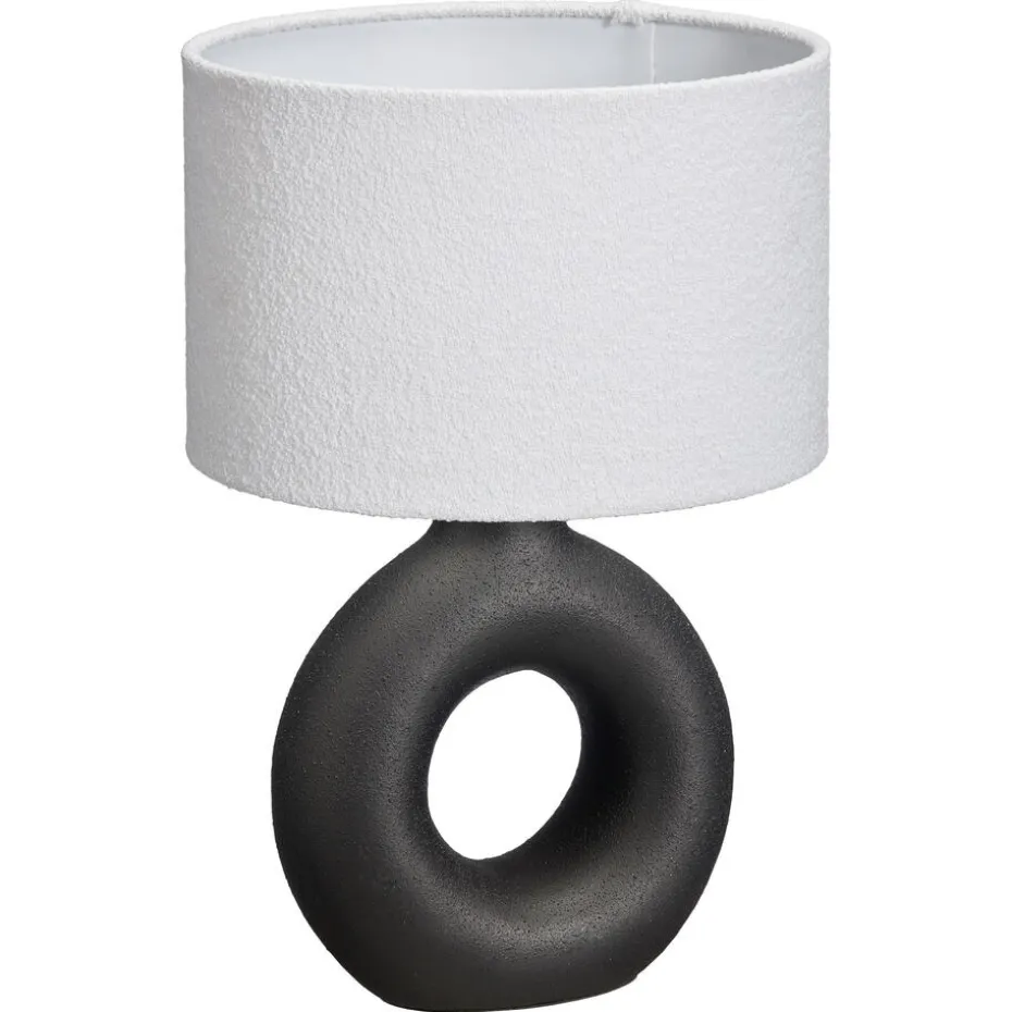 Lampenkap Boucle 25cm Wit