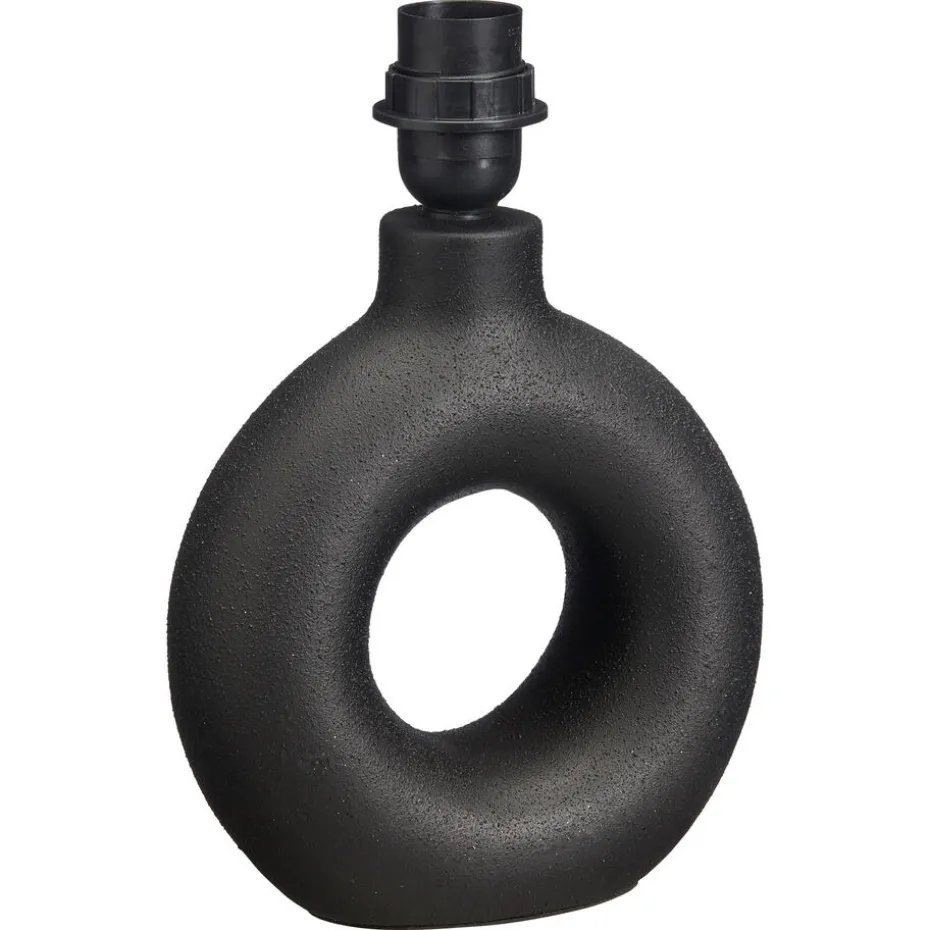 Lampvoet Cirkel Zwart