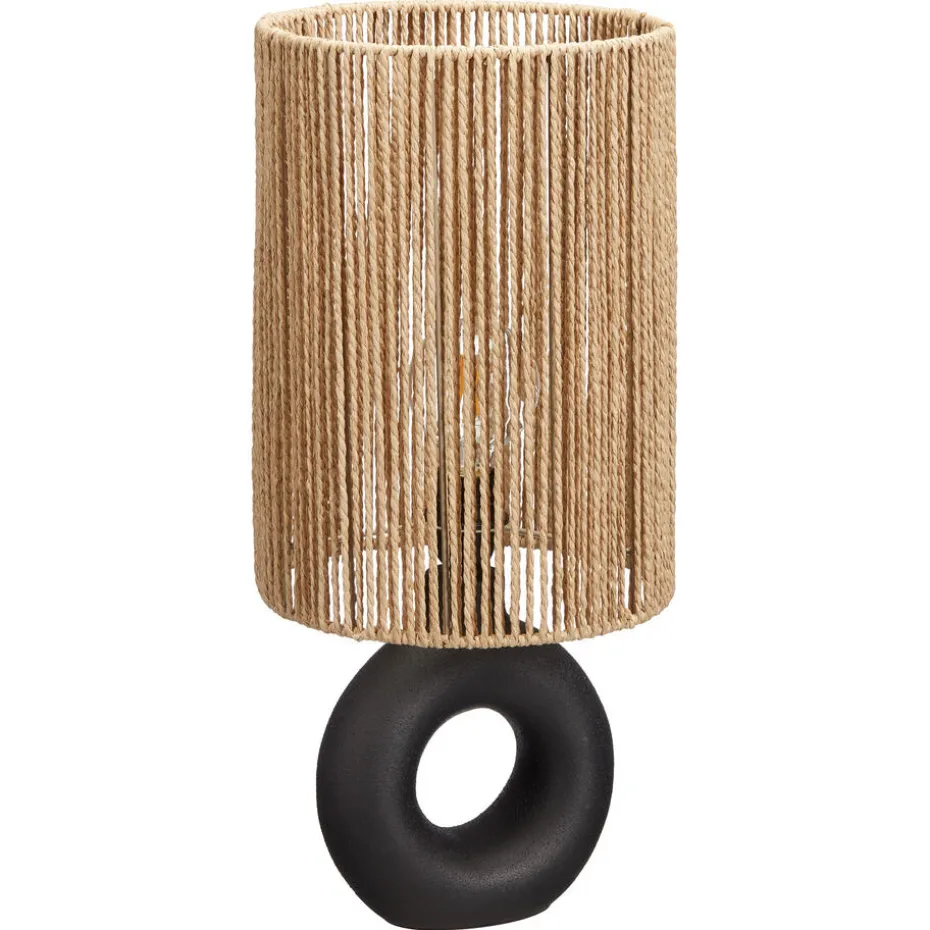 Lampvoet Cirkel Zwart