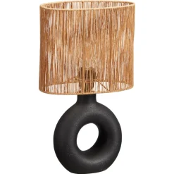 Lampvoet Cirkel Zwart