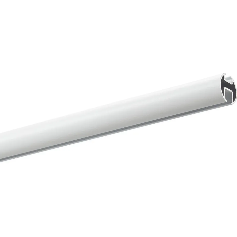 Railroedeset 250 Cm Wit Metaal - Ø28mm