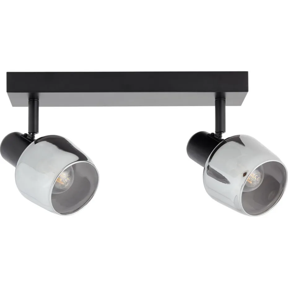 Spot Cala 2-Lichts Zwart