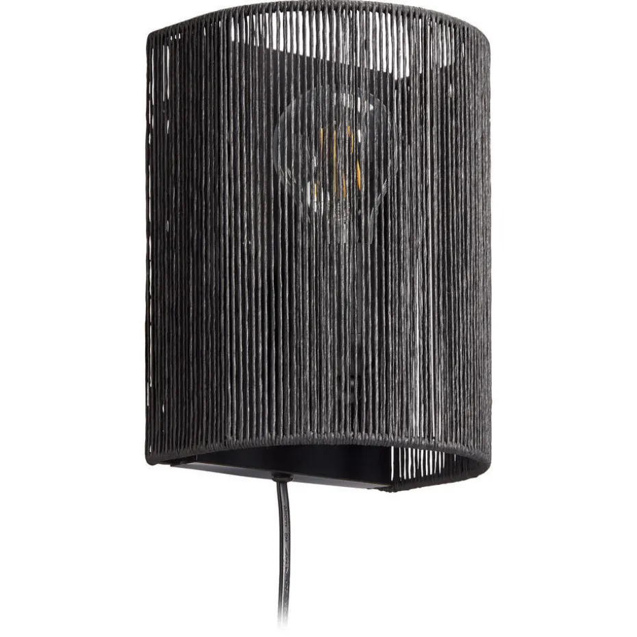 Wandlamp Cera Zwart